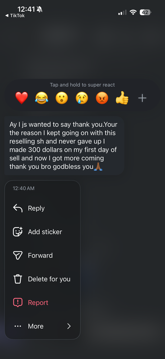 Customer photo