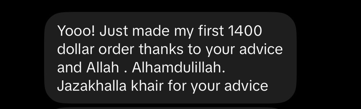 Customer photo